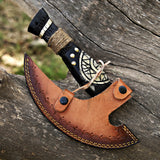 Rustic Handcrafted Pizza Axe Cutter