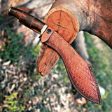 kukri knife with sharp blade strong grip rosewood handle at best price in United State - majesticblades.com