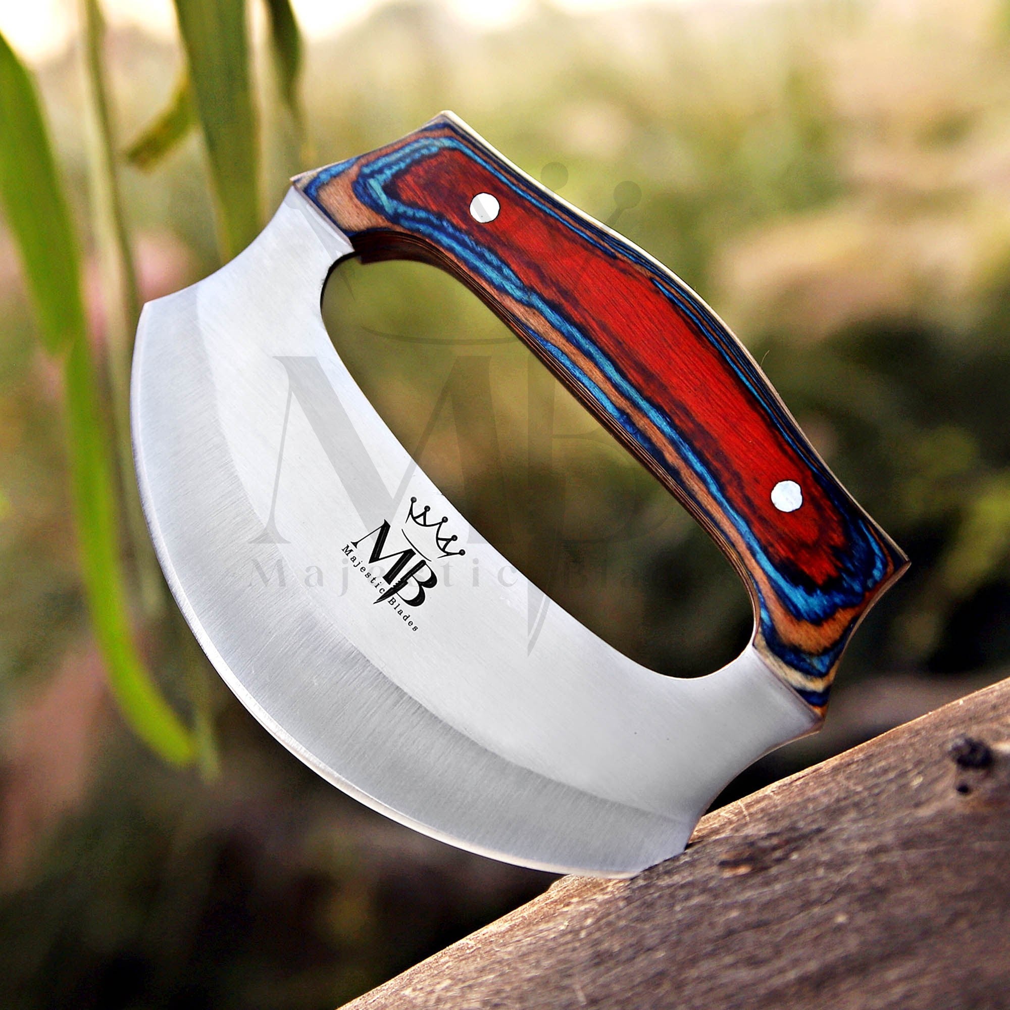 handmade damascus steel sharp blade ulu knife at best Price in United State  of America - majestic blades