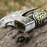 Rustic Handcrafted Pizza Axe Cutter