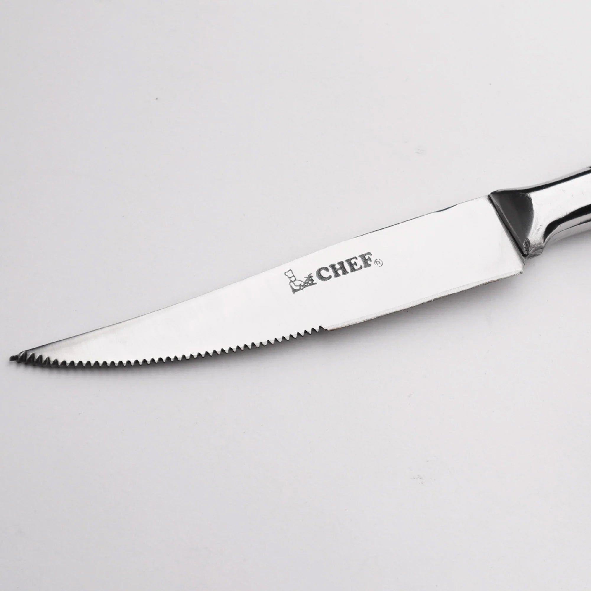 Steak Knife and Fork Set with American Acrylic Handle